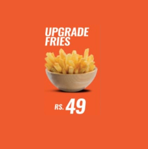UPGRADE FRIES